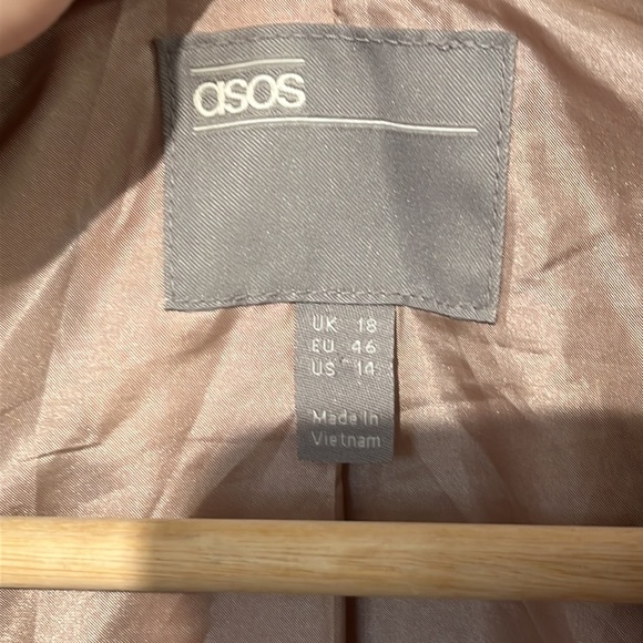 ASOS lined tweed jacket - size 14 - Picture 3 of 10